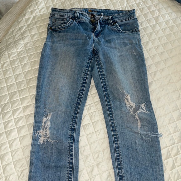 KUT from the Kloth Stevie Straight Leg Petite Jeans - Picture 4 of 4